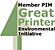 proud member of the PIM Great Printer Environmental Initiative